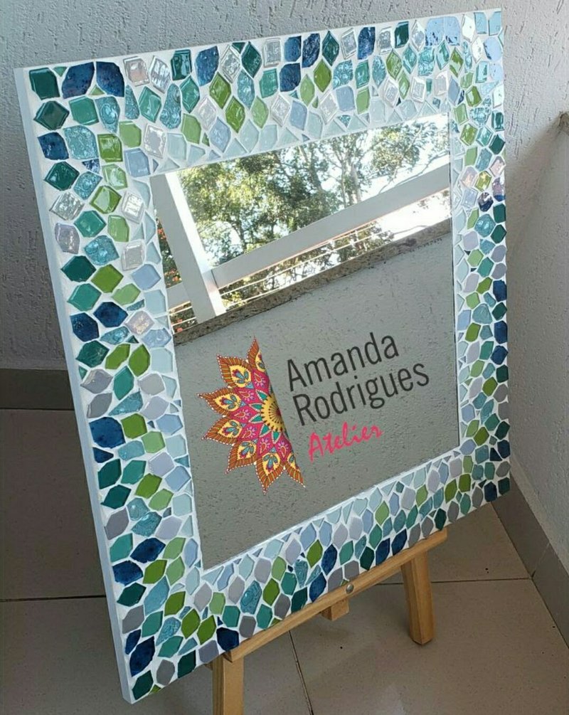 Espelhos em mosaicos